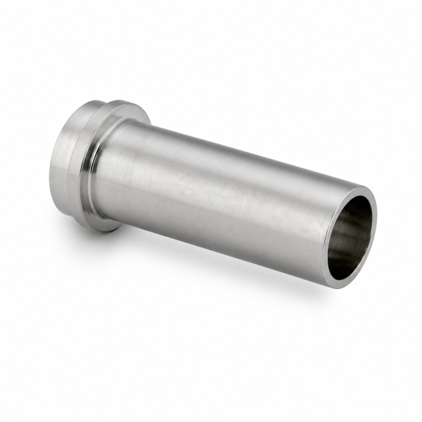316L Stainless Steel High-Flow VCR Weld Tube Stub - 4-HVCR-3 BA